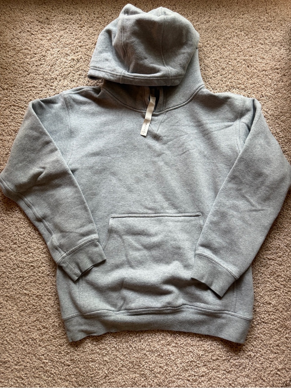 Lululemon Grey Hooded Sweatshirt